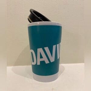 David’s Tea ceramic To-Go ceramic mug & lid